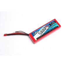 Batterie Li-Po 5000 mAh 45C 7.4v 2s Nvision