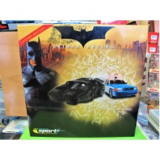 Scalextric Set: " BATMAN BEGINS " mit Batmobile + Police Car  C2669A